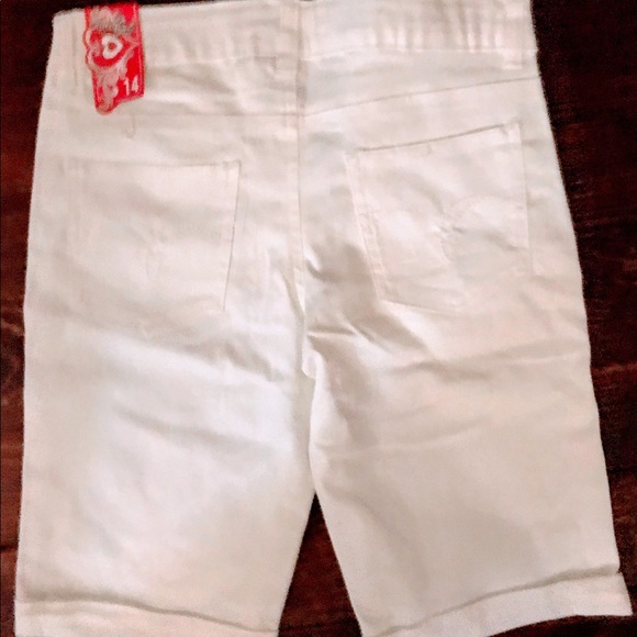 Girls bermuda shorts White Size 14 - Picture 2 of 3
